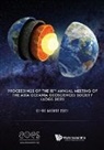 Shie-Yui Liong, Masaki Satoh, Satoh Masaki - Proceedings Of The 18th Annual Meeting Of The Asia Oceania Geosciences Society (Aogs 2021)