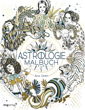 Ana Jarén - Astrologie-Malbuch
