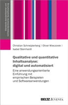Christian Schneijderberg, Steinh, Isabel Steinhardt, W, Oliver Wieczorek - Qualitative und quantitative Inhaltsanalyse: digital und automatisiert
