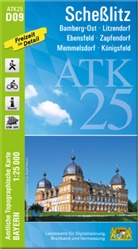 Landesamt für Digitalisierung Breitband un, Breitband und Vermessung Landesamt für Digitalisierung - ATK25-D09 Scheßlitz (Amtliche Topographische Karte 1:25000)