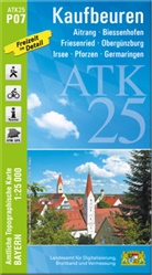 Landesamt für Digitalisierung Breitband un, Breitband und Vermessung Landesamt für Digitalisierung - ATK25-P07 Kaufbeuren (Amtliche Topographische Karte 1:25000)