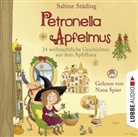 Sabine Städing, Büchner Sabine, Nana Spier - Petronella Apfelmus - 24 weihnachtliche Geschichten aus dem Apfelhaus, 4 Audio-CD (Audio book)