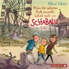 Oliver Scherz, Martin Baltscheit - Wenn der geheime Park erwacht, nehmt euch vor Schabalu in Acht, 2 Audio-CD (Audio book)