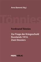 Arno Bammé, Ferdinand Tönnies - Die Frage der Kriegsschuld Russlands 1914