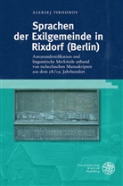 Aleksej Tikhonov - Sprachen der Exilgemeinde in Rixdorf (Berlin)