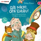 Tobias Pützer, Max von Thun, Max von Thun, United Soft Media Verlag GmbH, United Soft Media Verlag GmbH - Gute Nacht, Opa Schlau! (Teil 1), 1 Audio-CD (Audio book)