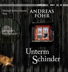 Andreas Föhr, Michael Schwarzmaier - Unterm Schinder, 1 Audio-CD, 1 MP3 (Audio book)