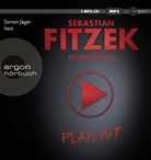 Sebastian Fitzek, Simon Jäger - Playlist, 1 Audio-CD, 1 MP3 (Hörbuch)