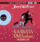 David Walliams, Dietmar Bär - Gangsta-Oma schlägt wieder zu!, 1 Audio-CD, 1 MP3 (Audio book)