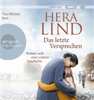 Hera Lind, Yara Blümel, Sabine Kaack - Das letzte Versprechen, 2 Audio-CD, 2 MP3 (Hörbuch)