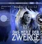 Markus Heitz, Johannes Steck - Das Herz der Zwerge 1, 2 Audio-CD, 2 MP3 (Audio book)