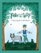 Vanessa Salgado - Peter and the Wolf Coloring & Craft Book