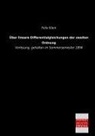 Felix Klein - Über lineare Differentialgleichungen der zweiten Ordnung