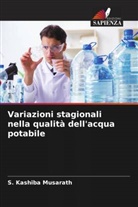 S. Kashiba Musarath - Variazioni stagionali nella qualità dell'acqua potabile