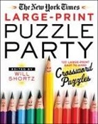 New York Times, Will Shortz, The New York Times, Will Shortz - New York Times Large-Print Puzzle Party