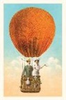 The Vintage Journal Couple in Orange Balloon