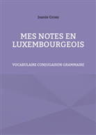 Joanie Grosz - Mes notes en luxembourgeois