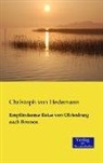Christoph von Hedemann, Christoph von Hedemann - Empfindsame Reise von Oldenburg nach Bremen