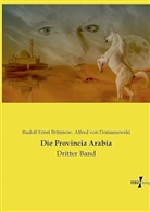 Rudolf Ernst Brünnow, Alfred Von Domaszewski - Die Provincia Arabia