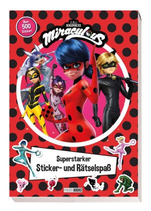 Panini,  Panini - Miraculous: Superstarker Sticker- und Rätselspaß - Sticker- und Rätselblock