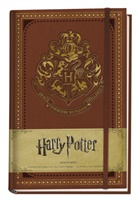 Panini - Harry Potter: Notizbuch Hogwarts (in Lederoptik mit Gummiband und Zeichenband)
