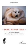 Loul Combres - "Dire, ne pas dire"