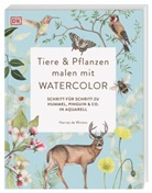 Harriet De Winton, Harriet de Winton, DK Verlag - Tiere und Pflanzen malen mit Watercolor