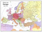 Harald Rockstuhl - Historische Karte: EUROPA im April 1939 (gerollt)