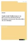 Anonym, Anonymous - Vergleichende Wohlfahrtsanalyse im Personenverkehr. Wettbewerb und Kooperation zwischen der Deutschen Bahn AG und Lufthansa
