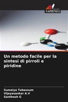 Vijayasankar A. V, Vijayasankar A.V, Santhosh G, Sumaiya Tabassum - Un metodo facile per la sintesi di pirroli e piridine