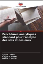 Keyur D. Bhatt, Ajay L. Desai, Harsh T. Desai - Procédures analytiques standard pour l'analyse des sols et des eaux