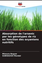 Minsura Begum, SUBHASISH Mondal - Absorption de l'arsenic par les génotypes de riz en fonction des oxyanions nutritifs