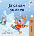Shelley Admont, Kidkiddos Books - I Love Winter (Macedonian Book for Kids)
