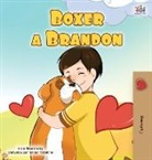 Kidkiddos Books, Inna Nusinsky - Boxer and Brandon (Welsh Book for Kids)