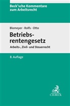 Wolfgang Blomeyer, Andreas Jakob, Detlef Lülsdorf, Dominik Menzel, Moritz Menzel, Klaus Otto... - Betriebsrentengesetz