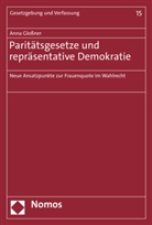 Anna Gloßner - Paritätsgesetze und repräsentative Demokratie
