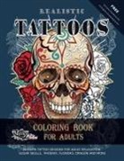 Roberto Gemori - Realistic Tattoos Coloring Book for Adults
