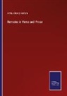 Arthur Henry Hallam - Remains in Verse and Prose