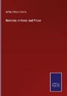 Arthur Henry Hallam - Remains in Verse and Prose