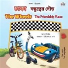 Kidkiddos Books, Inna Nusinsky - The Wheels The Friendship Race (Bengali English Bilingual Children's Book)