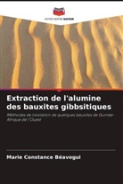 Marie Constance Béavogui - L'extraction de l'alumine à partir de la bauxite gibbsite: Aperçu général