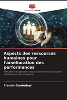 Francis Gwaindepi - Aspects des ressources humaines pour l'amélioration des performances