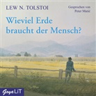 Leo N. Tolstoi, Lew Tolstoi, Peter Matic - Wieviel Erde braucht der Mensch?, 1 Audio-CD (Audio book)