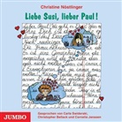 Christine Nöstlinger, Christopher Bellack, Cornelia Janssen, Carla Swiderski - Liebe Susi, lieber Paul!, Audio-CD (Audio book)