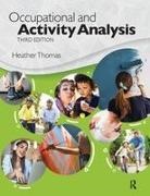 Heather Thomas - Occupational and Activity Analysis