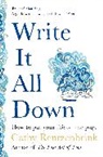 Cathy Rentzenbrink, Rentzenbrink Cathy - Write It All Down