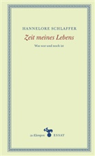 Hannelore Schlaffer, Anne Hamilton - Zeit meines Lebens
