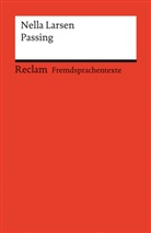 Nella Larsen, Lorenz A Hindrichsen, Lorenz Hindrichsen, Lorenz A. Hindrichsen, Peel, Benjamin Peel - Passing. Englischer Text mit deutschen Worterklärungen. Niveau B2-C1 (GER)