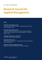 S. Raja Sethu Durai, Ronja Edler, Corde Friesendorf, Cordeli Friesendorf, Cordelia Friesendorf, Yvon Küpper... - Research Journal for Applied Management - Jg. 2, Heft 1