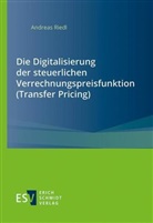 Andreas Riedl - Die Digitalisierung der steuerlichen Verrechnungspreisfunktion (Transfer Pricing)